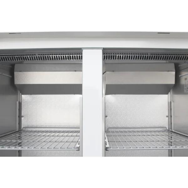 Polar Double Door Fridge White 1200Ltr