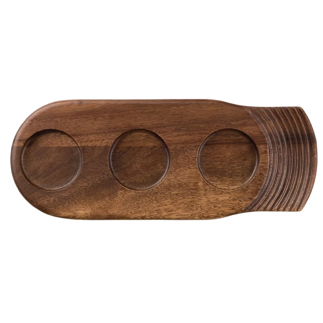 Churchill Single Handled Medium Wooden Trays 355mm - Image 3