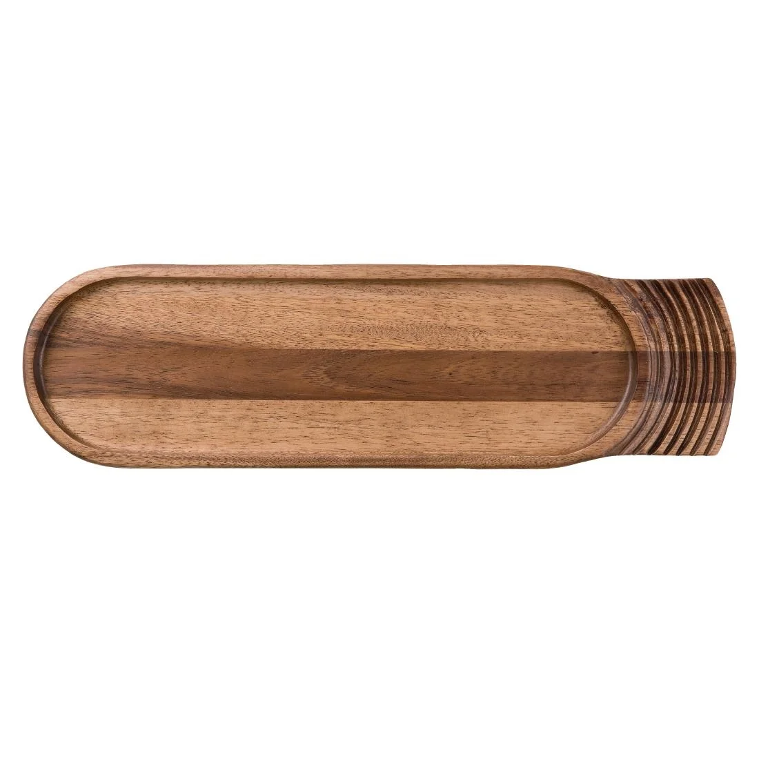 Churchill Single Handled Large Wooden Trays 480mm - Image 2