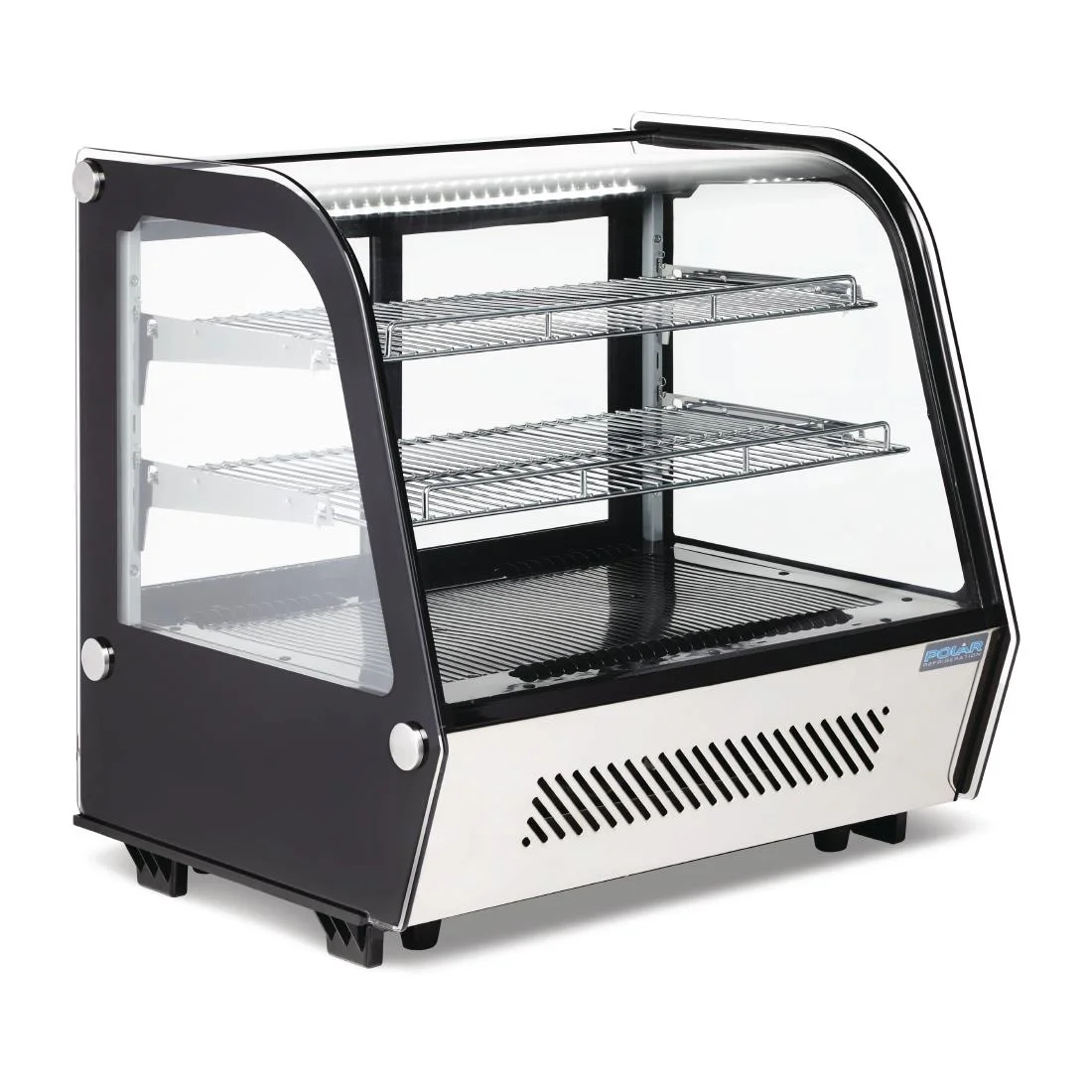 Polar G-Series Energy Efficient Countertop Food Display Fridge Black 120Ltr - Image 12