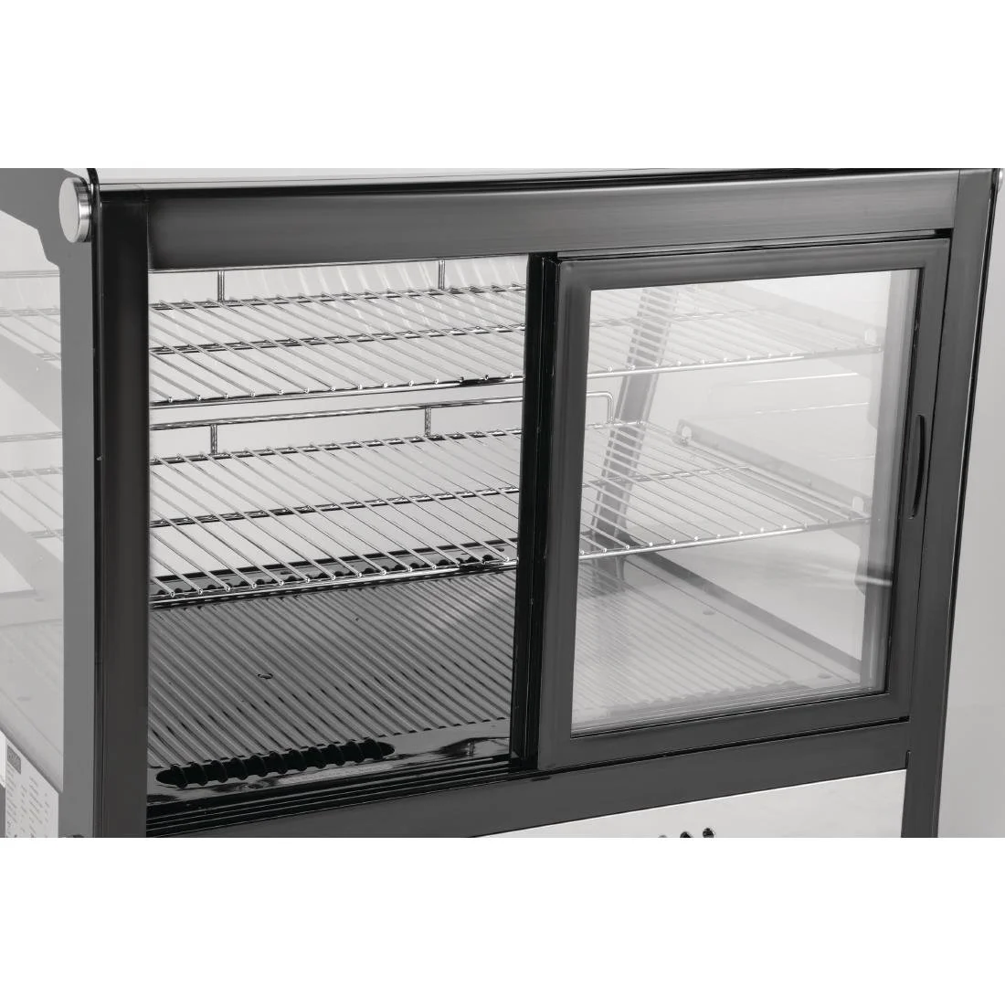 Polar G-Series Energy Efficient Countertop Food Display Fridge Black 160Ltr - Image 3