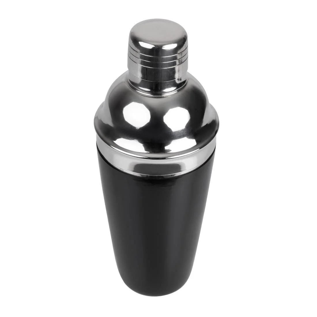 Olympia 3-Piece Cobbler Cocktail Shaker PVC Grip - Image 2