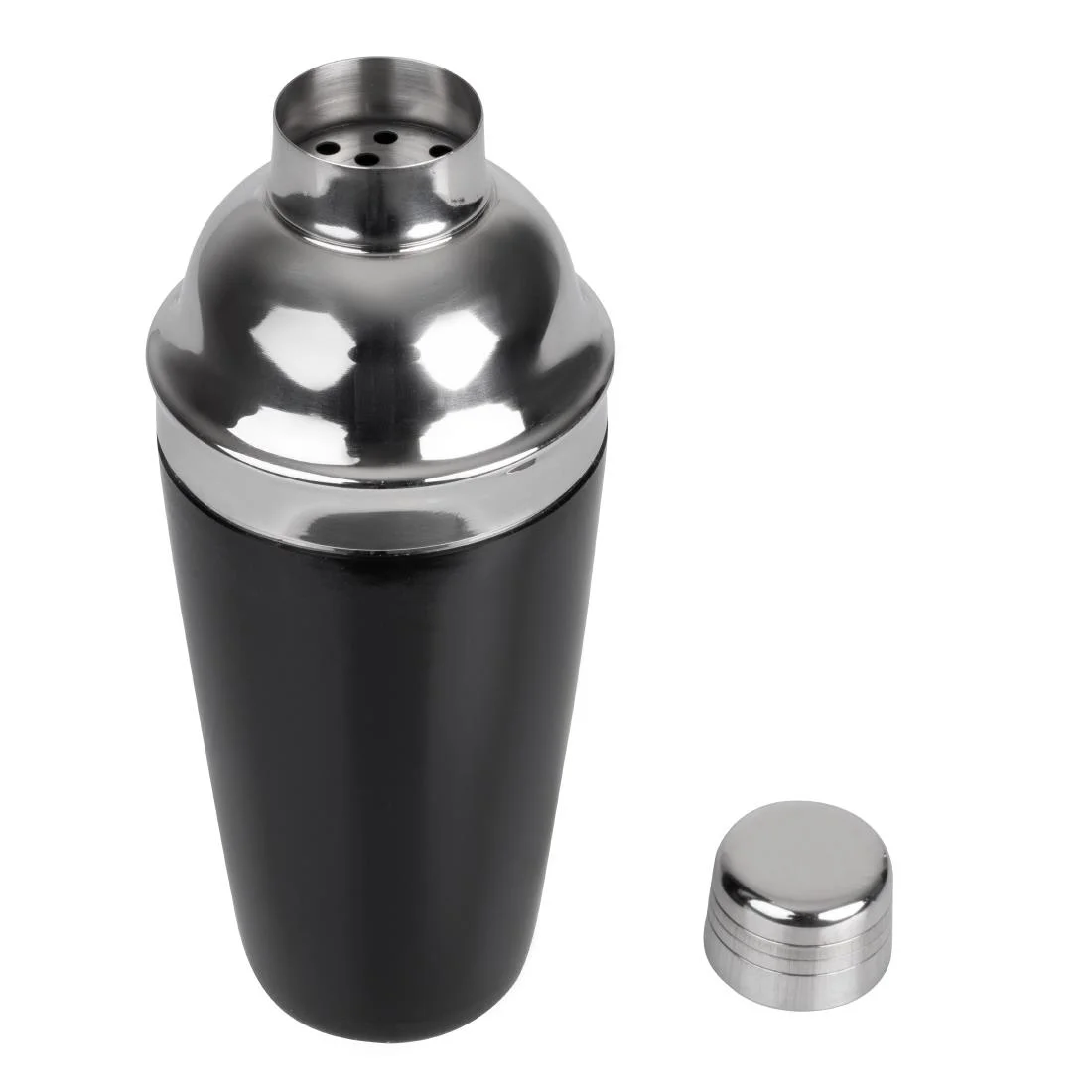 Olympia 3-Piece Cobbler Cocktail Shaker PVC Grip - Image 3