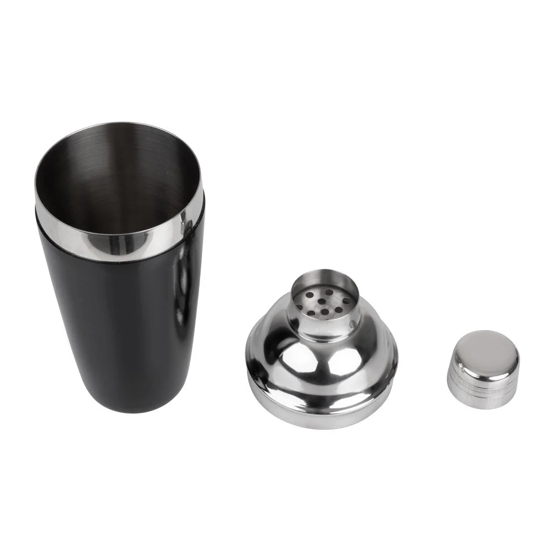 Olympia 3-Piece Cobbler Cocktail Shaker PVC Grip - Image 4