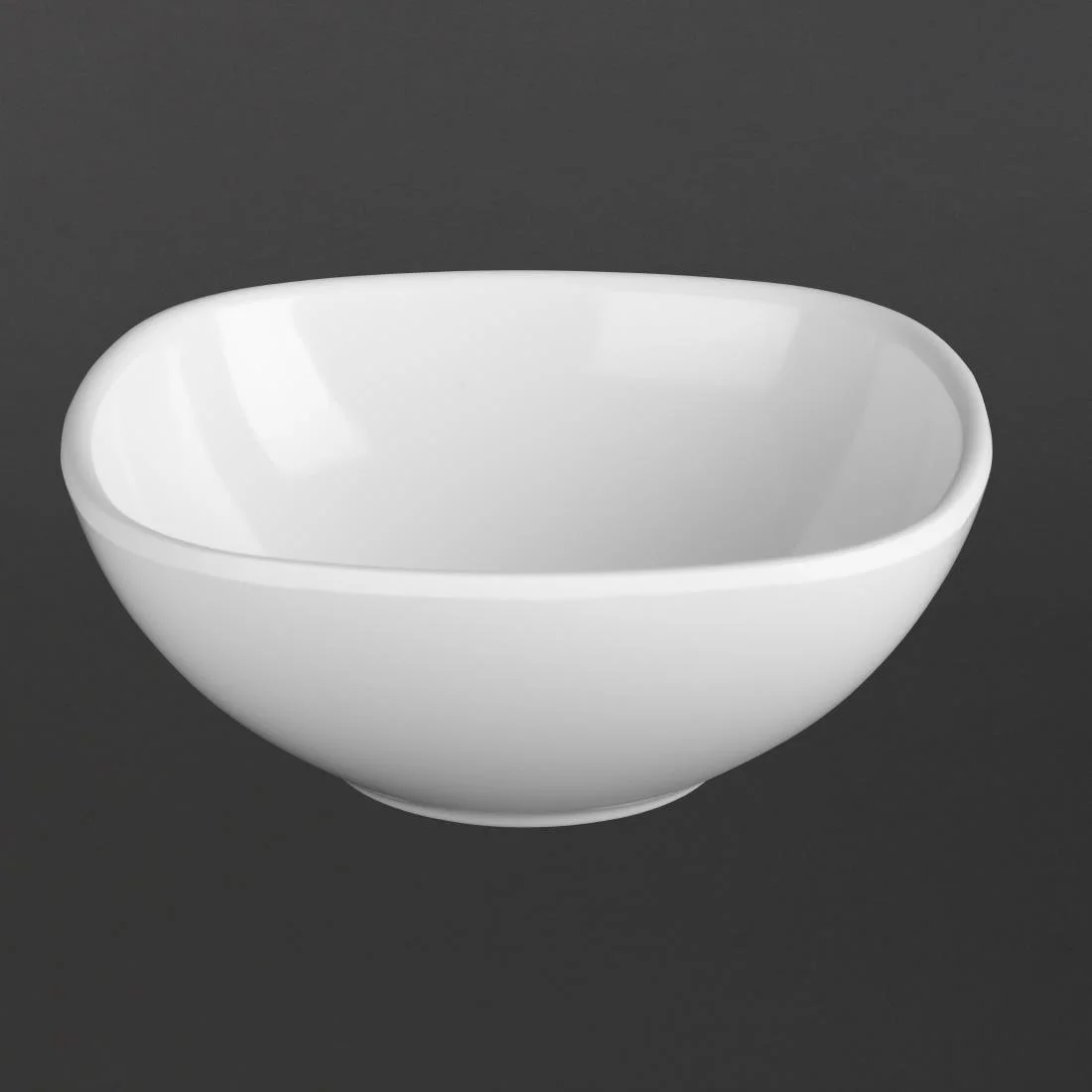 Kristallon Melamine Rounded Square Bowls 120mm - Image 2