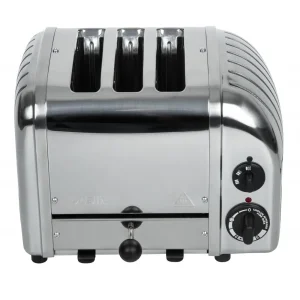 Dualit 2 + 1 Combi Vario 3 Slice Toaster Polished 31213