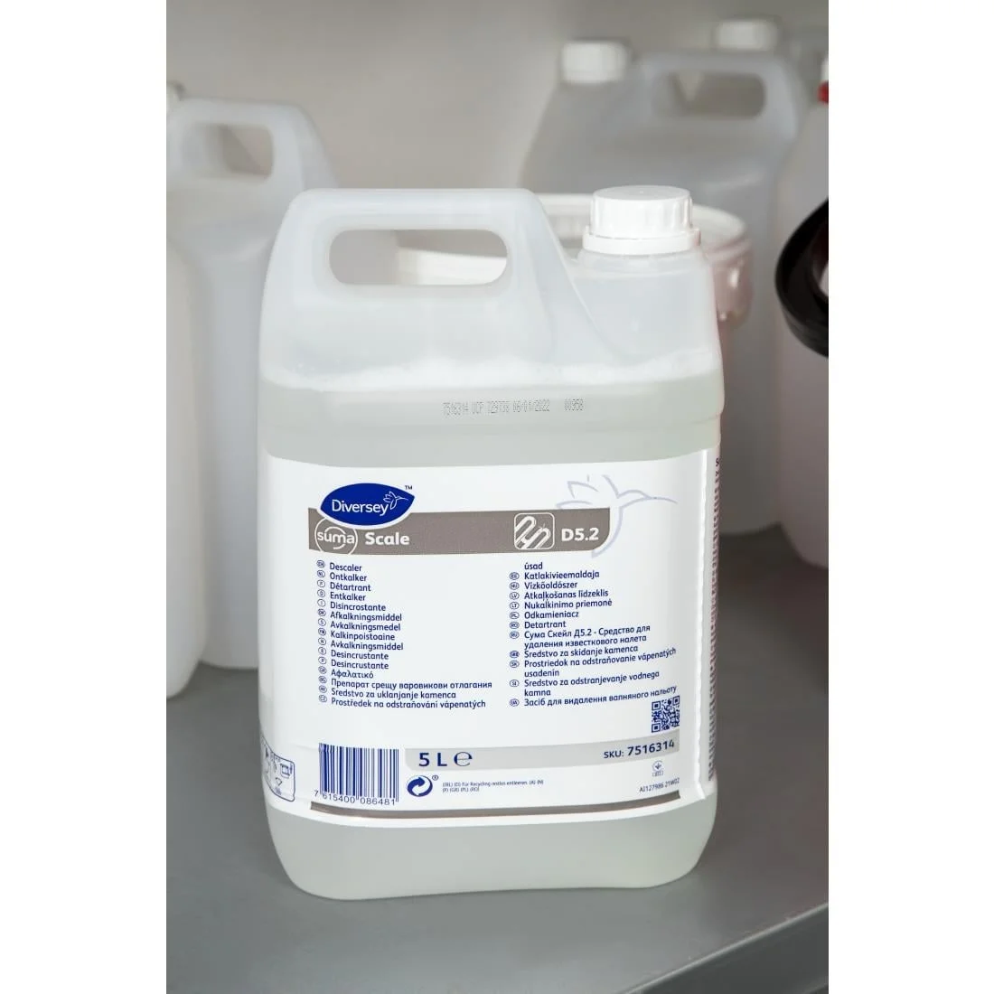 Suma Scale D5.2 Limescale Descaler 5 Litre (Pack of 2) - Image 5