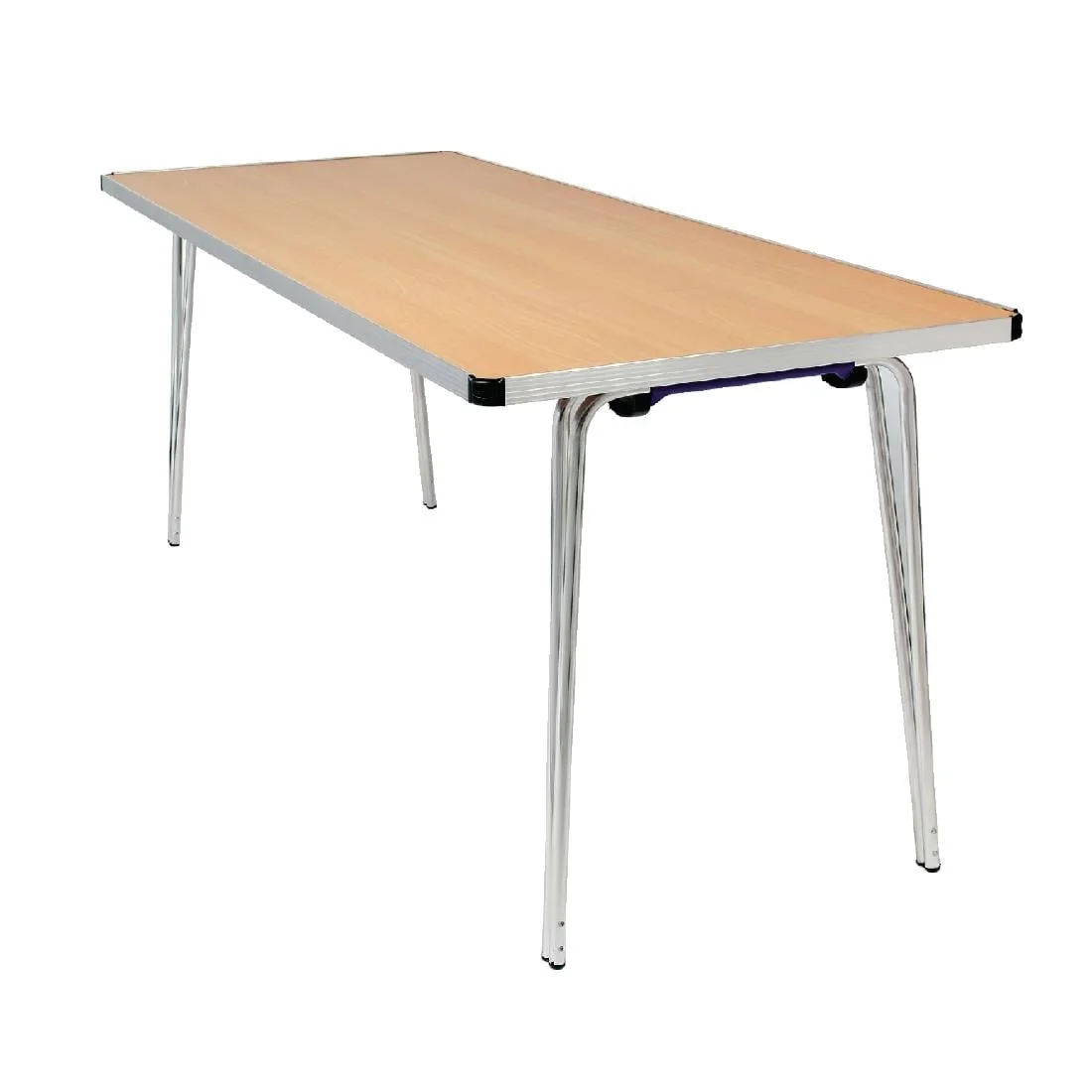 Gopak Contour Folding Table Oak 4ft - Image 2