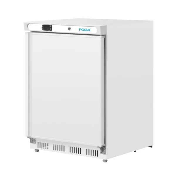 Polar Undercounter Freezer White 140Ltr