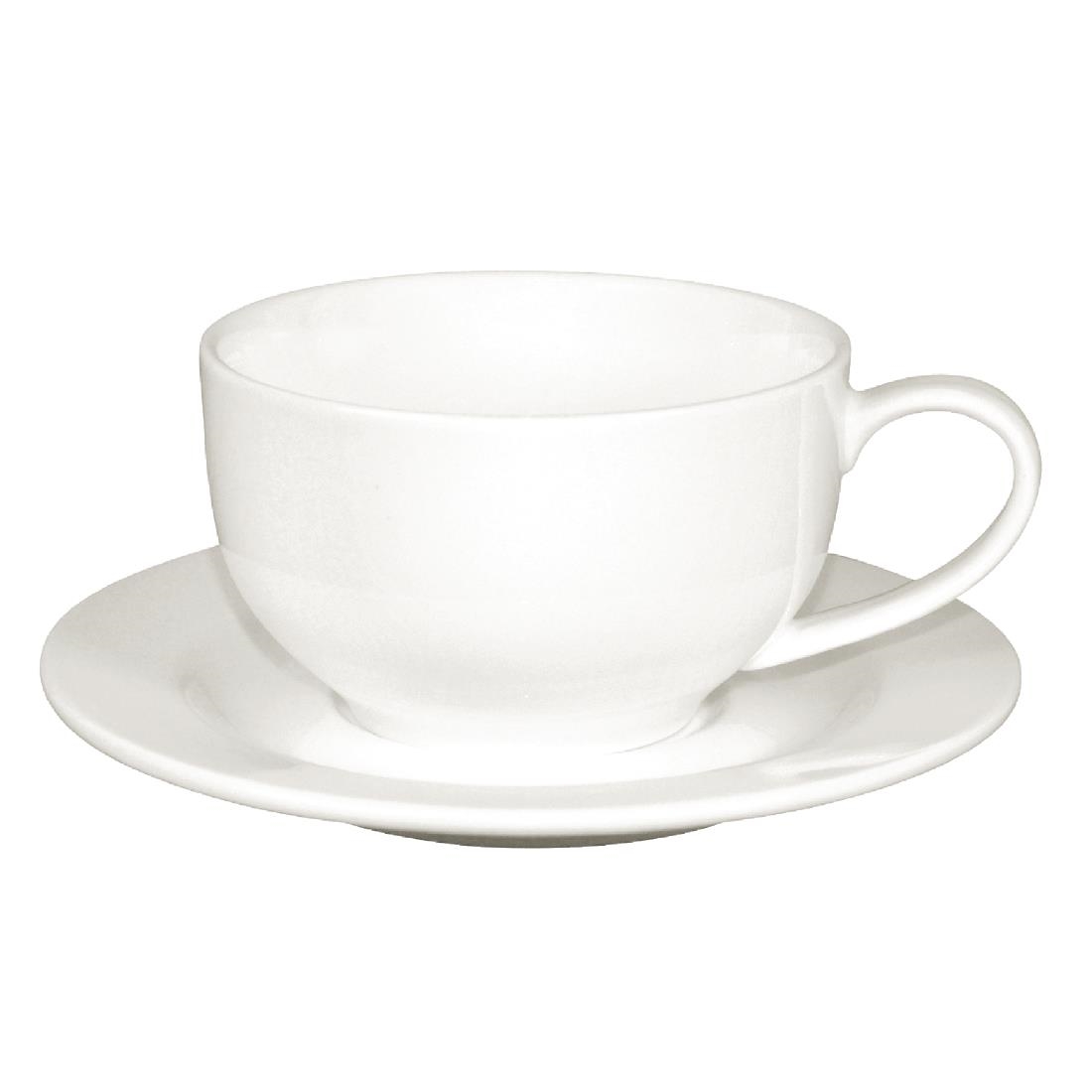 Lumina Fine China Round Saucers 143mm