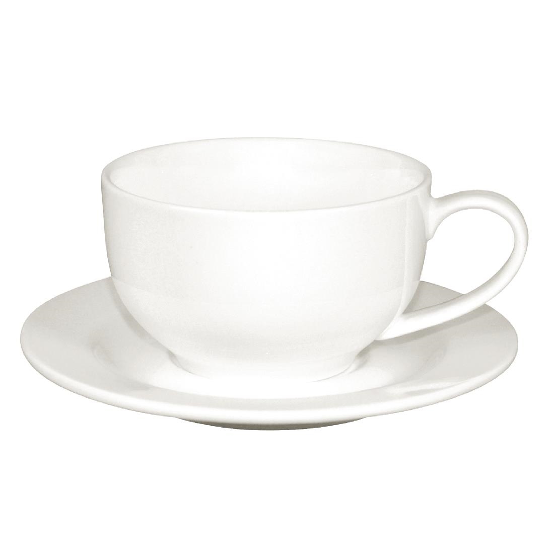Lumina Fine China Round Saucers 156mm