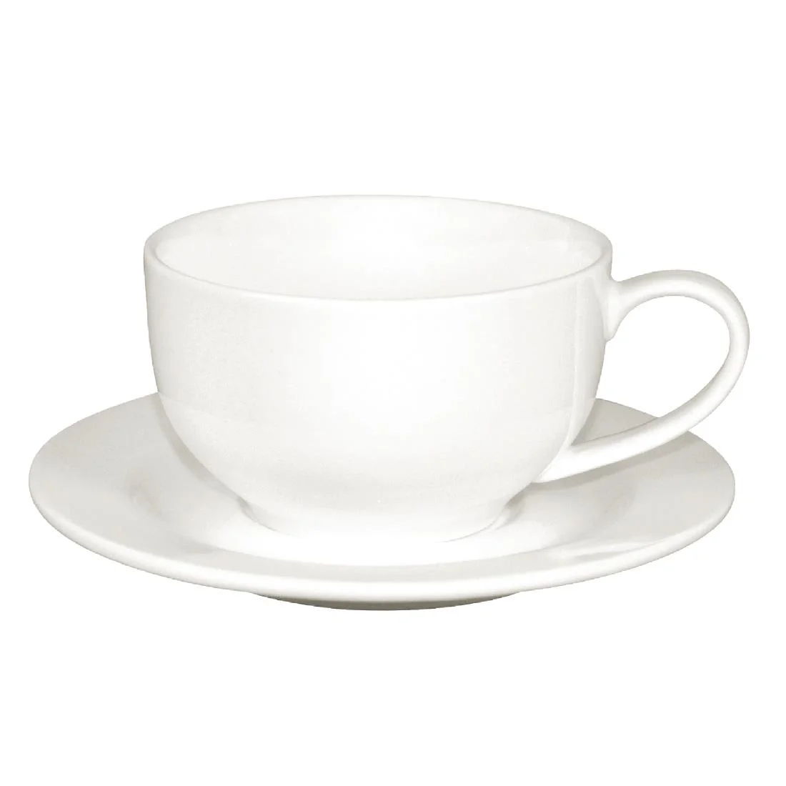 Lumina Fine China Round Saucers 156mm - Image 5