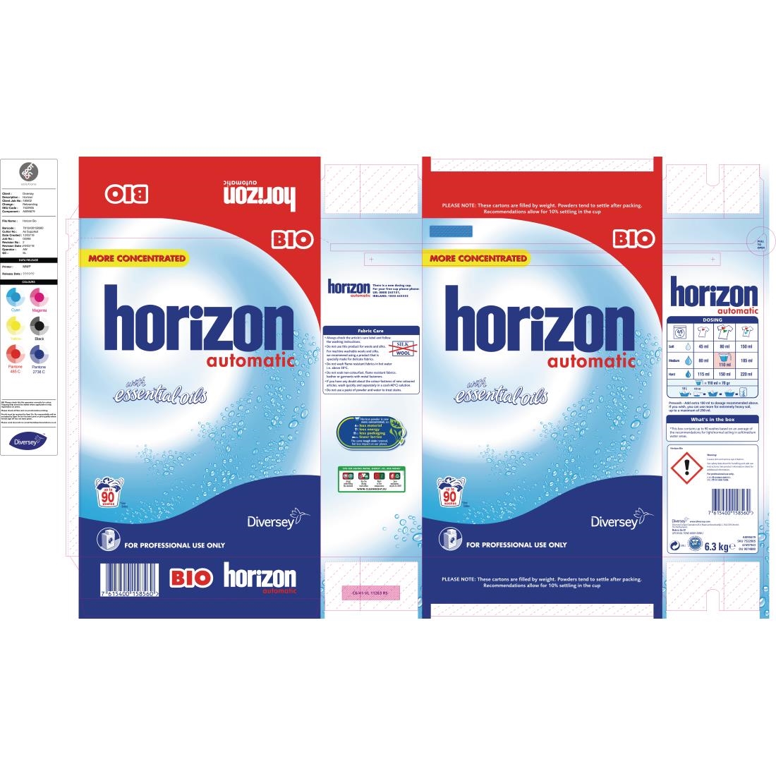 Horizon Biological Washing Powder 6.3kg