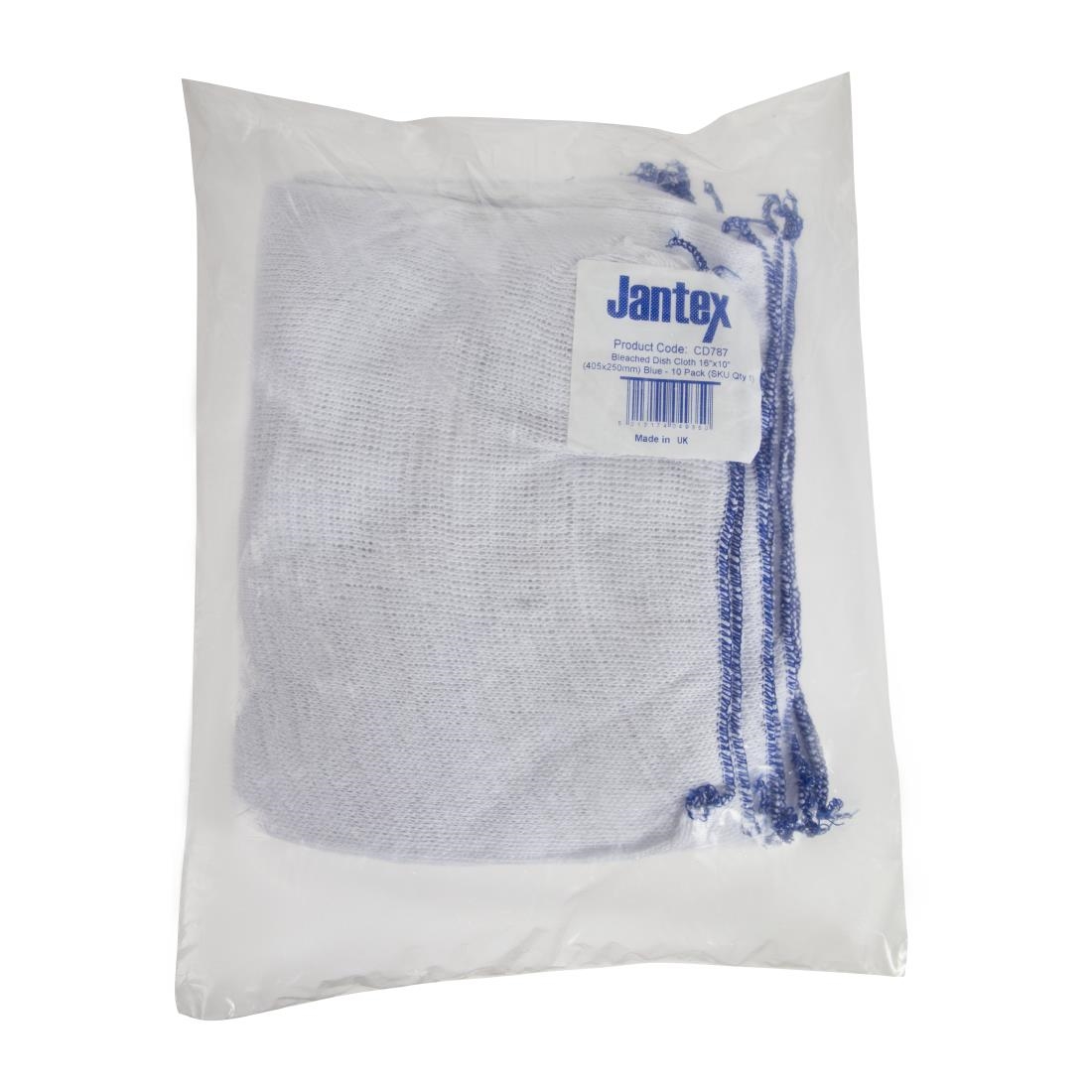 Jantex Dish Cloths Blue