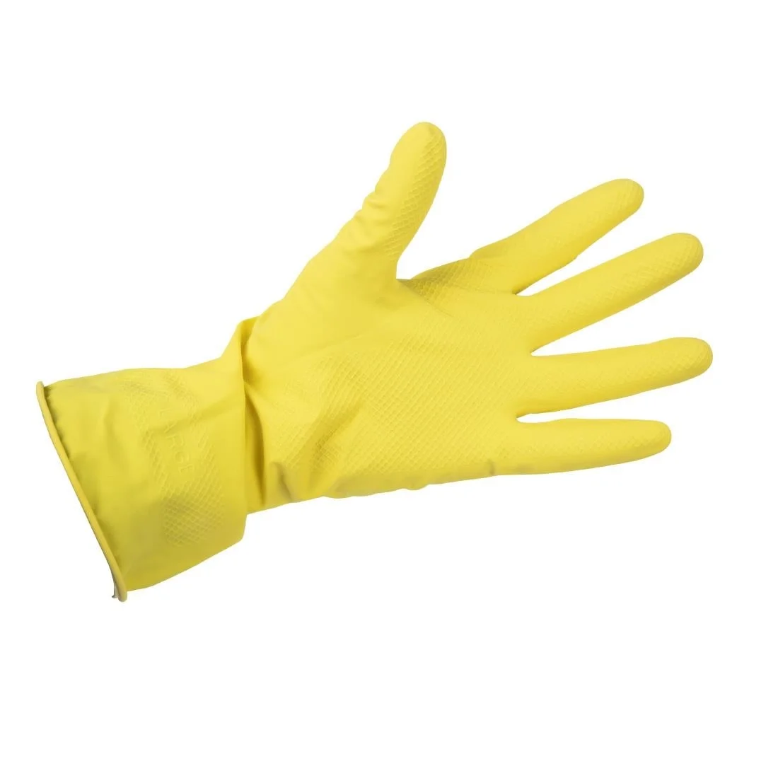 Jantex Household Glove Yellow Medium - Image 5