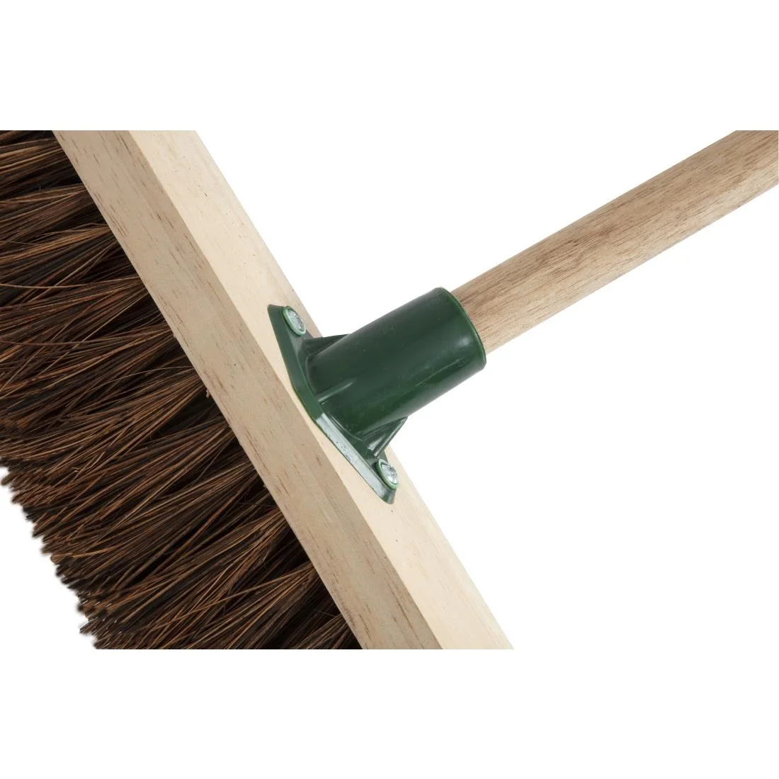 Jantex Wooden Broom Head Stiff Bassine 12in - Image 5