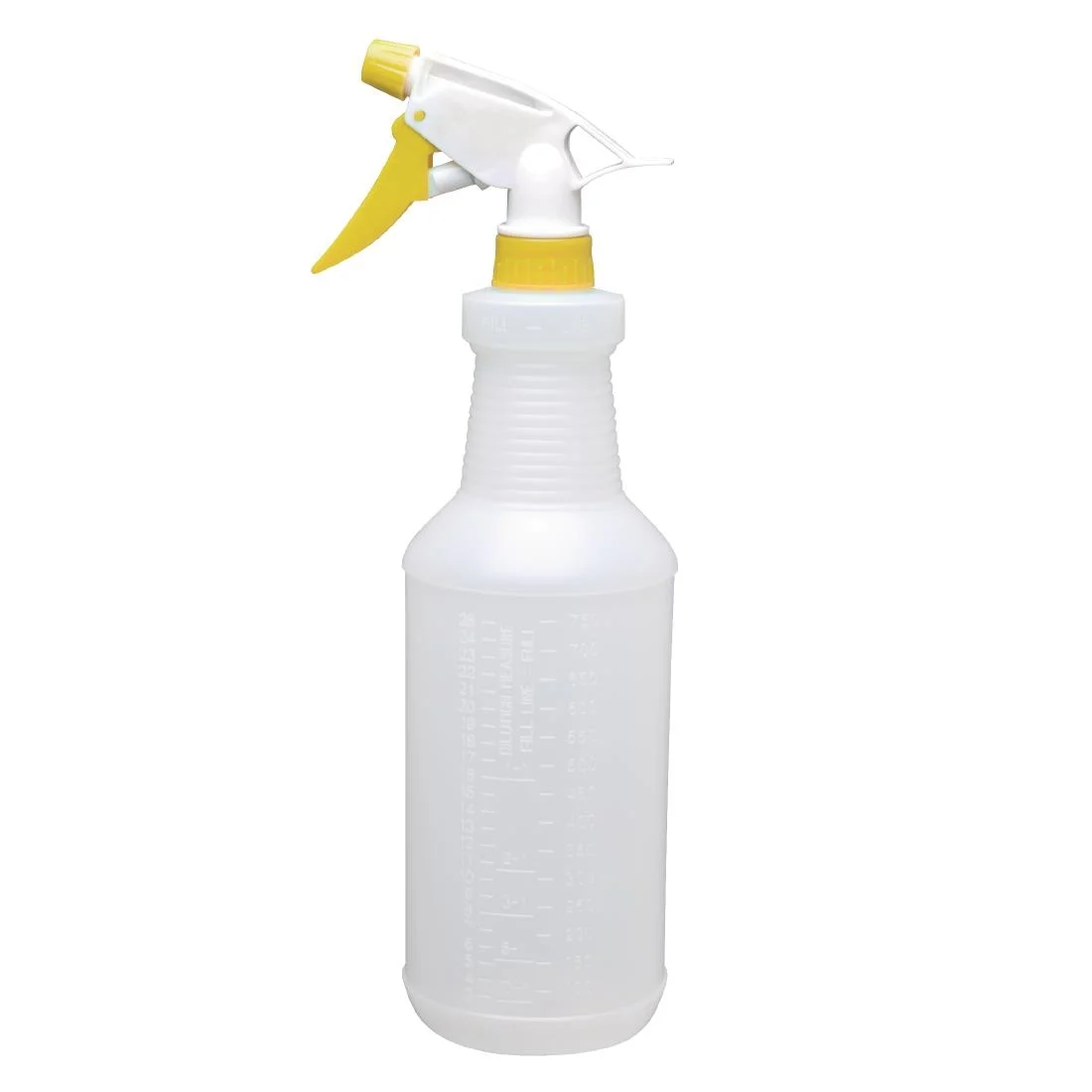 Jantex Colour Coded Spray Bottles Yellow 750ml - Image 6