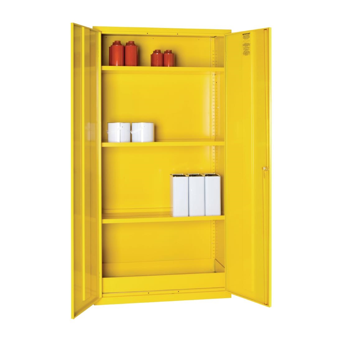 Double Door Hazardous Substance Cabinet 50Ltr