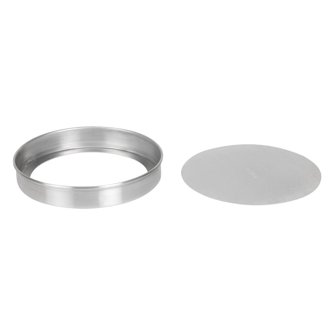 Aluminium Sandwich Tin With Removable Base 23cm