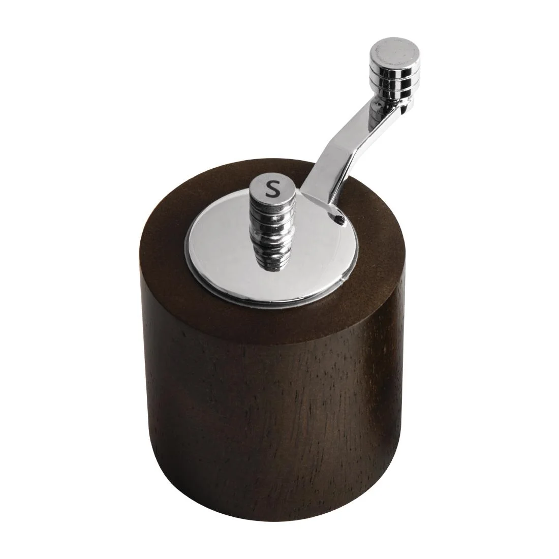 Dark Wood Salt and Pepper Mill Grinder Set - Image 5