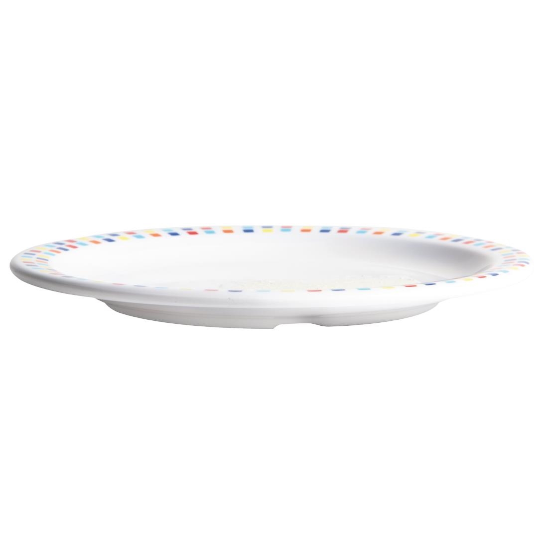 Carlisle Spanish Tile Dinner Plates 230mm