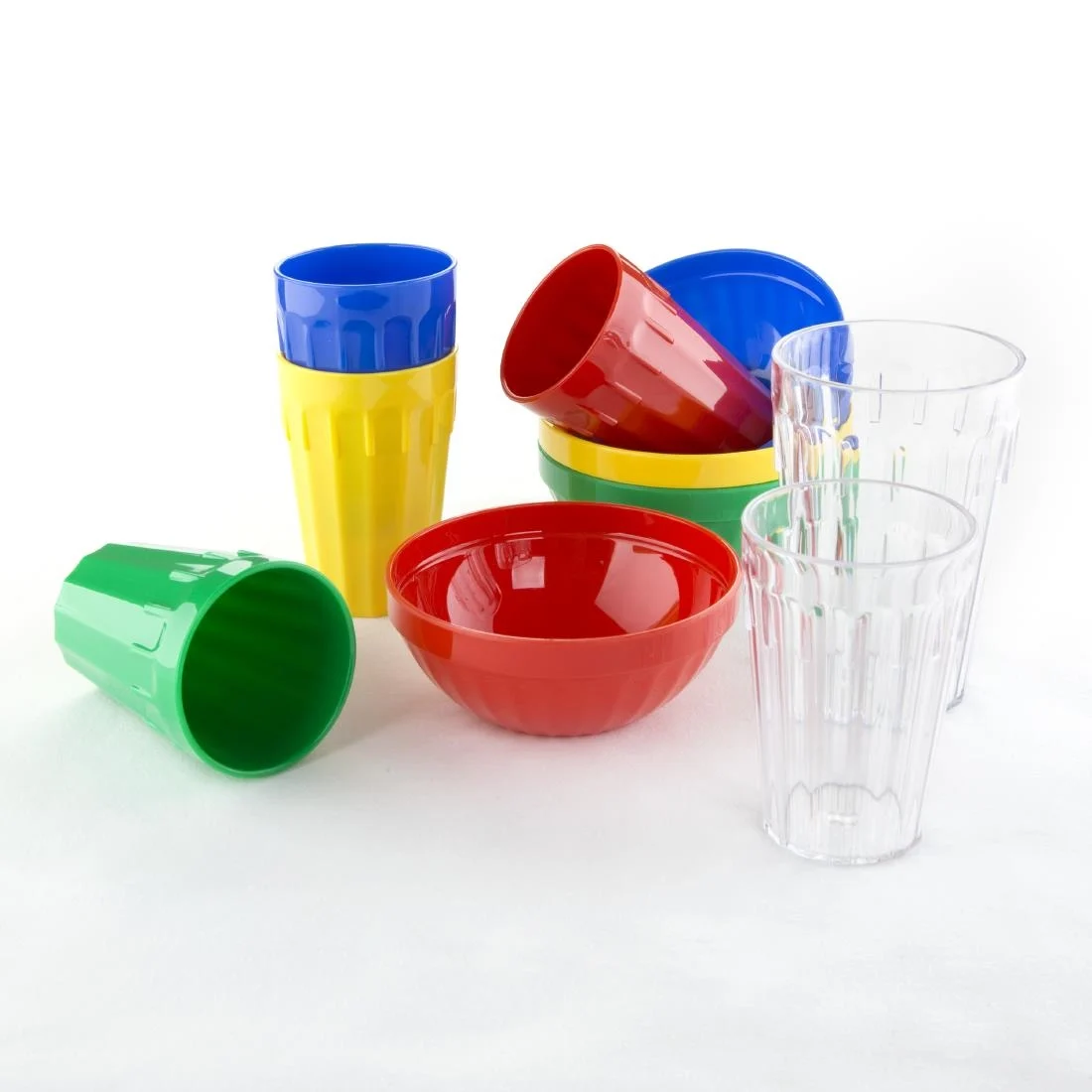 Kristallon Polycarbonate Tumblers Red 142ml
