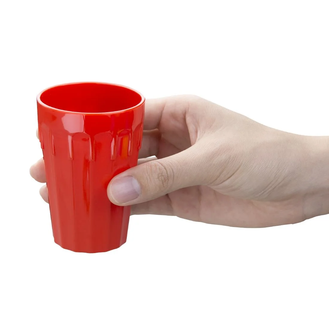 Kristallon Polycarbonate Tumblers Red 142ml - Image 5