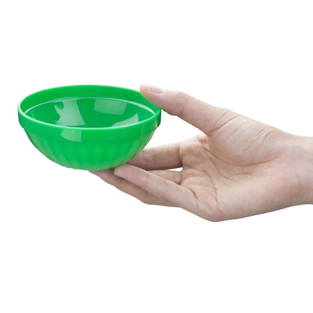 Kristallon Polycarbonate Bowls Green 102mm - Image 5