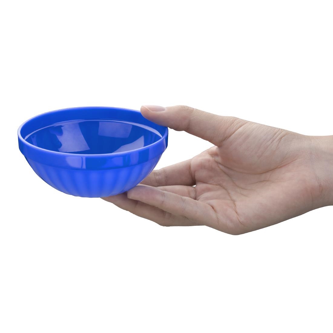 Kristallon Polycarbonate Bowls Blue 102mm