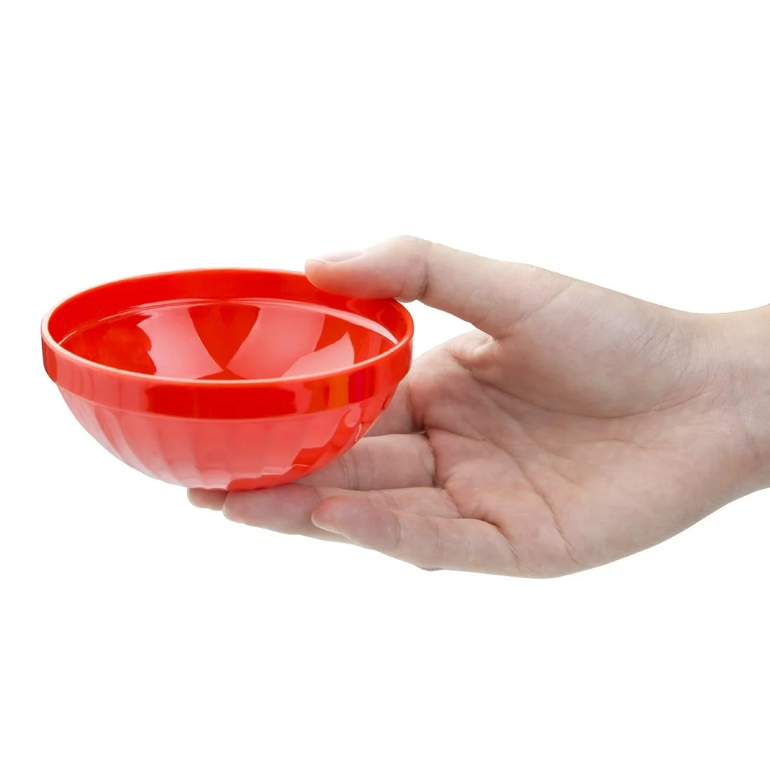 Kristallon Polycarbonate Bowls Red 102mm - Image 5