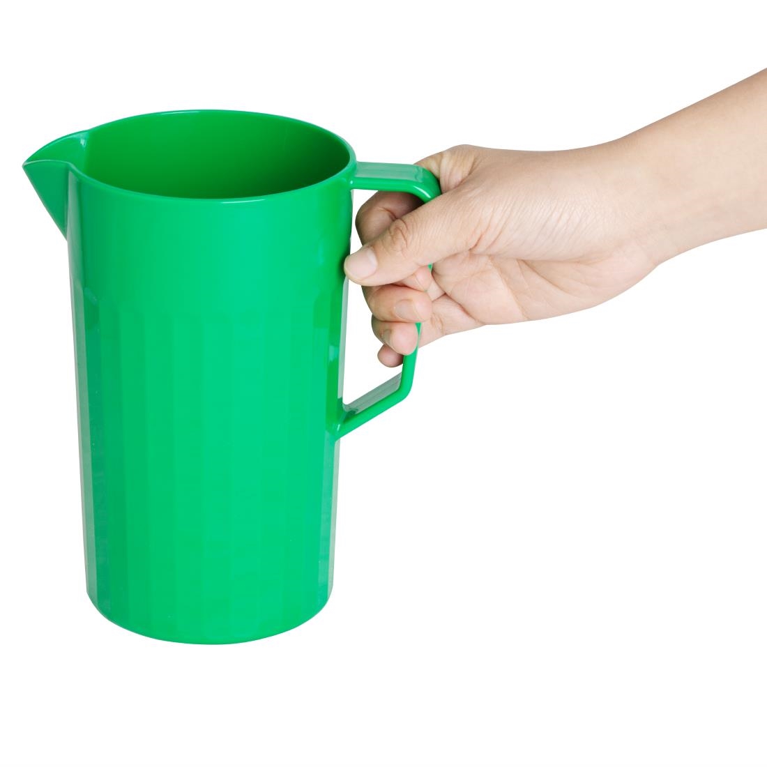 Kristallon Polycarbonate Jug Green 1.4Ltr