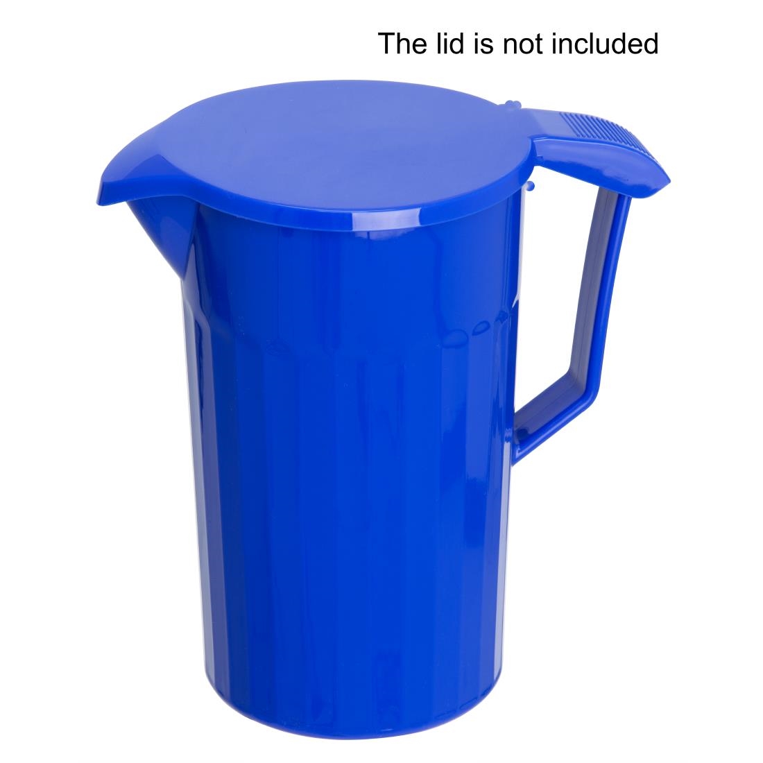 Kristallon Polycarbonate Jug Blue 1.4Ltr