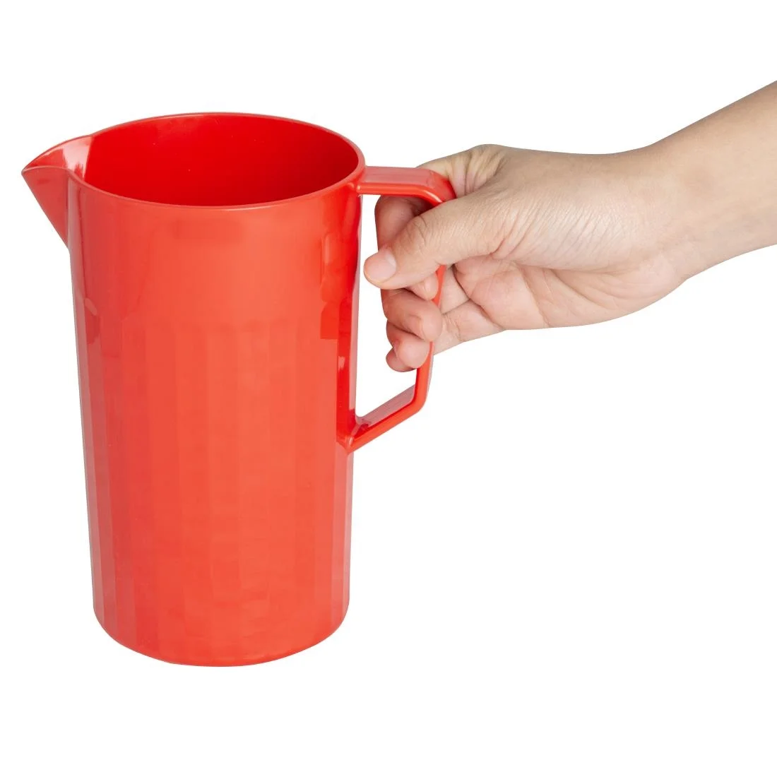 Kristallon Polycarbonate Jug Red 1.4Ltr - Image 5