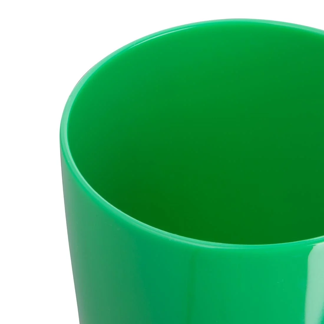 Kristallon Polycarbonate Handled Beakers Green 284ml - Image 3