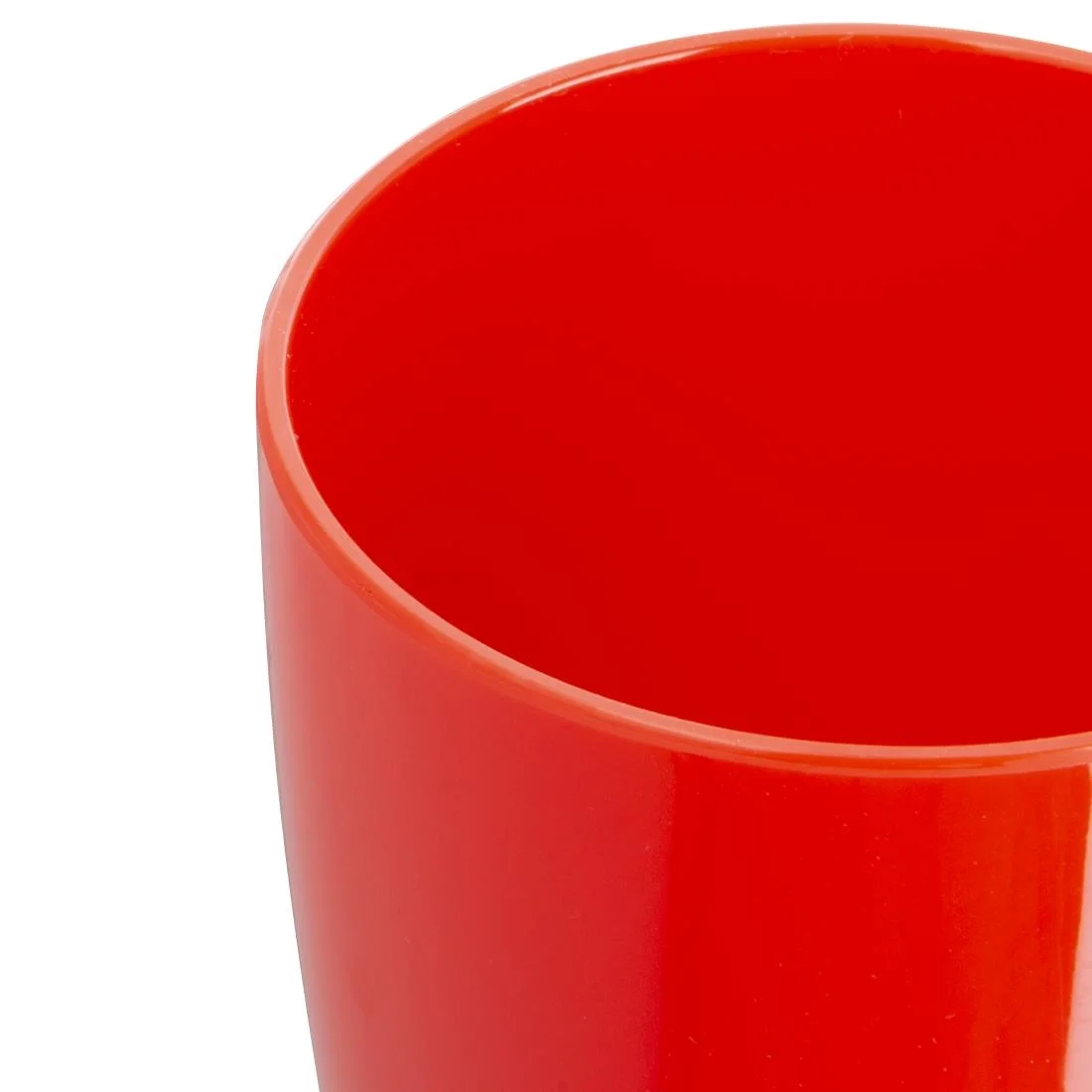 Kristallon Polycarbonate Handled Beakers Red 284ml - Image 3