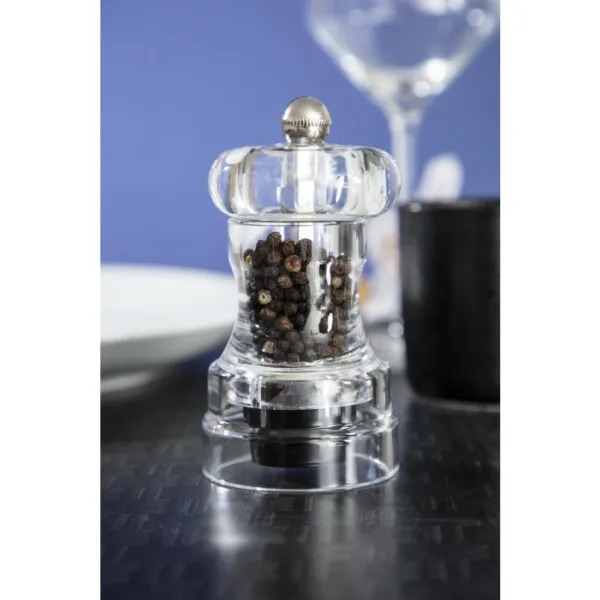 Acrylic Pepper Mill 102mm