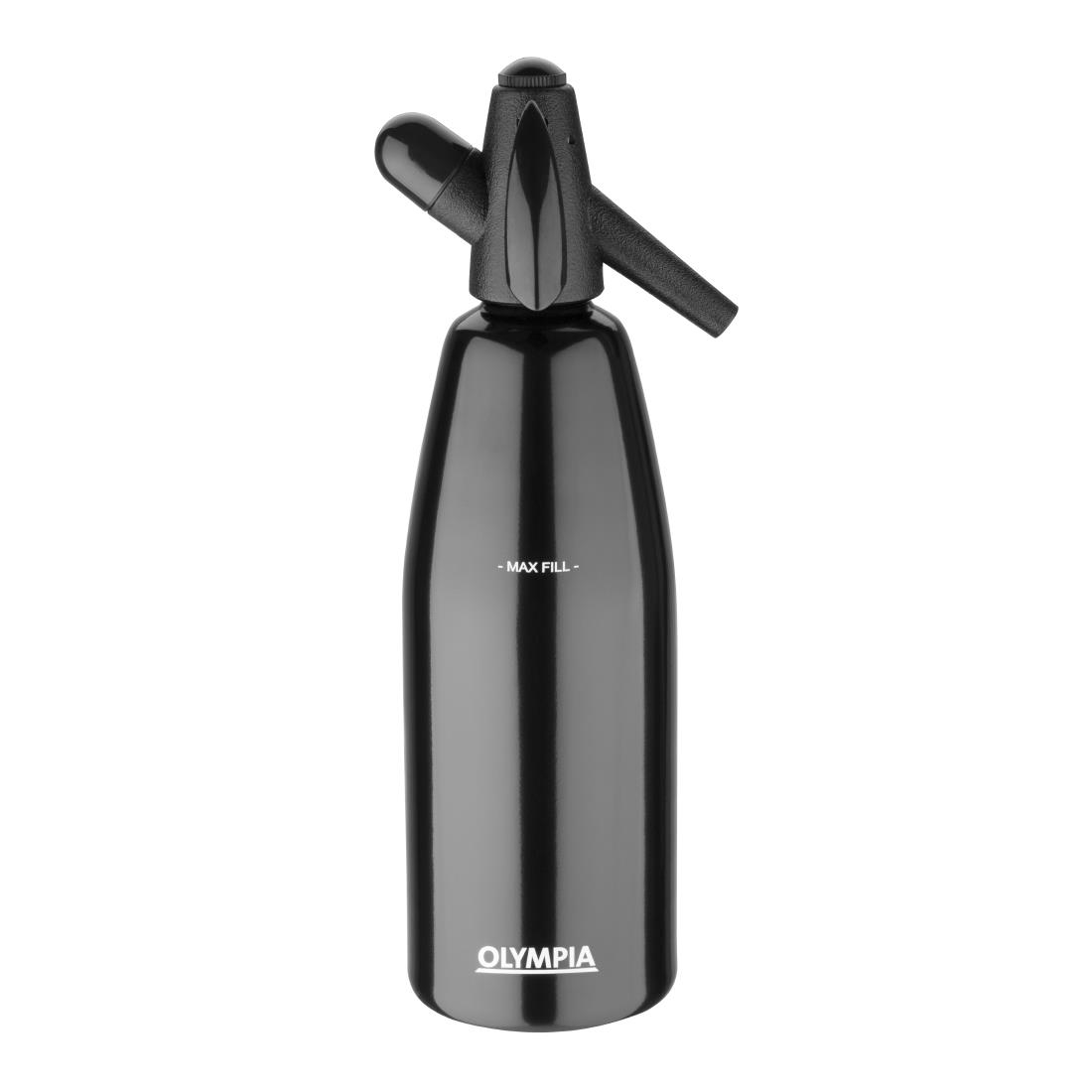Olympia Soda Siphon Black 1L