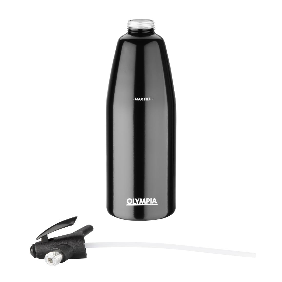 Olympia Soda Siphon Black 1L