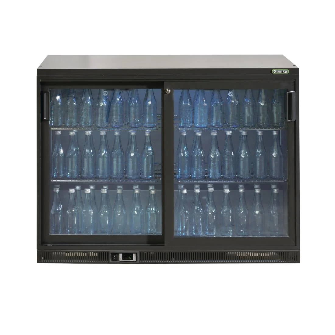 Gamko Bottle Cooler - Double Sliding Door 275 Ltr - Image 2
