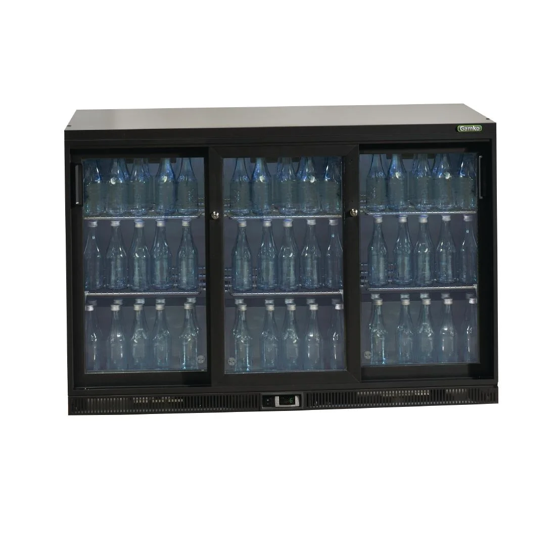 Gamko Bottle Cooler - Triple Sliding Door 315 Ltr - Image 2