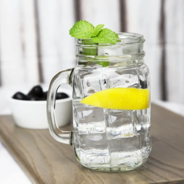 Olympia Handled Jam Jar Glasses