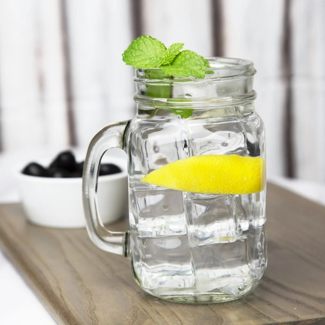 Olympia Handled Jam Jar Glasses - Image 7