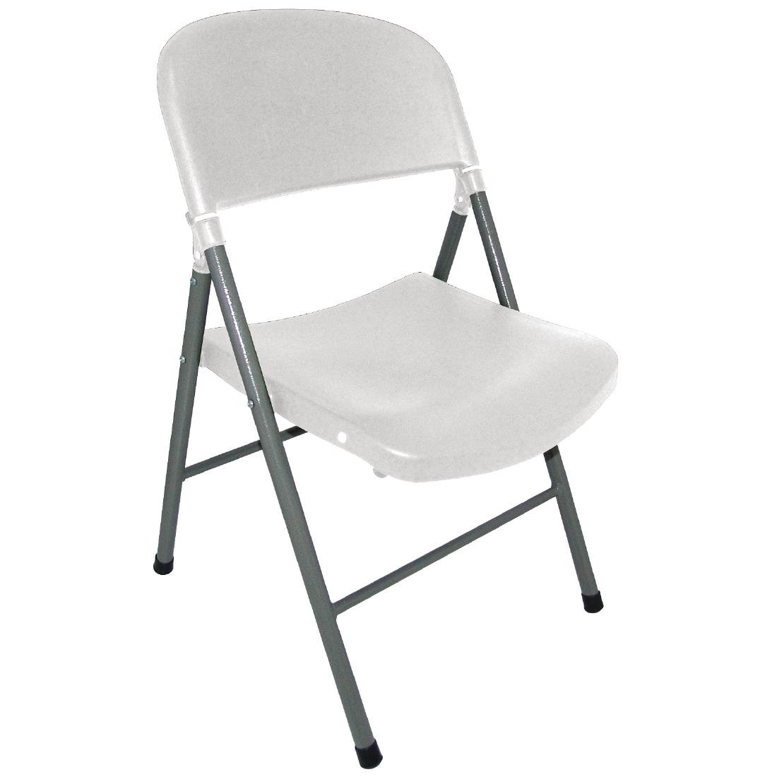 Special Offer Bolero 6ft Centre Folding Table with Six Folding Chairs