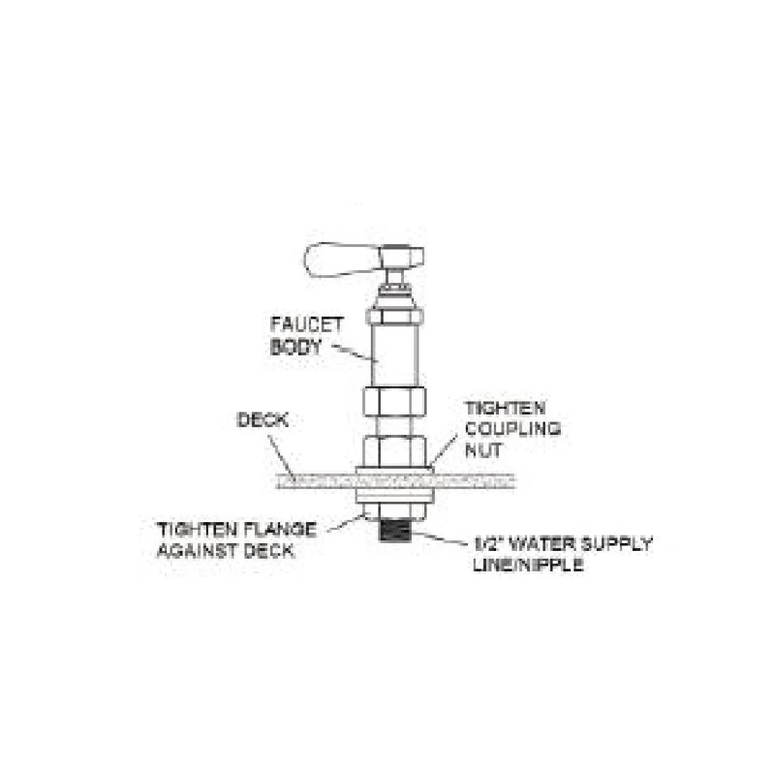 Vogue Pedestal Pre Rinse Spray - Image 6