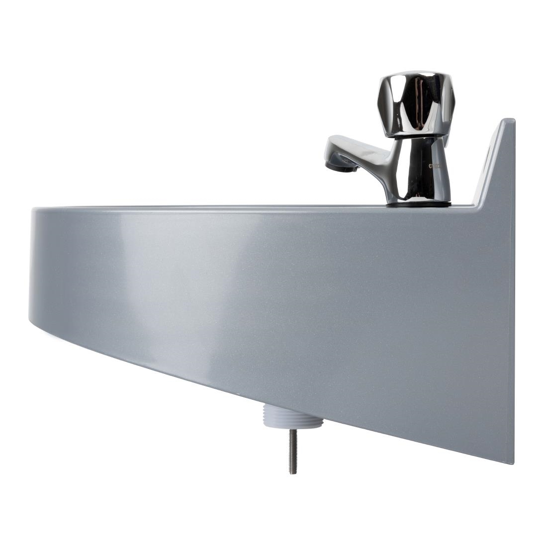 Basix Polycarbonate Wash Hand Basin Grey
