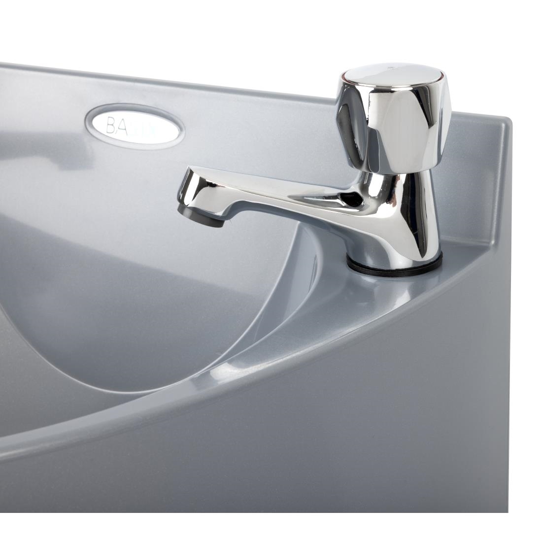 Basix Polycarbonate Wash Hand Basin Grey