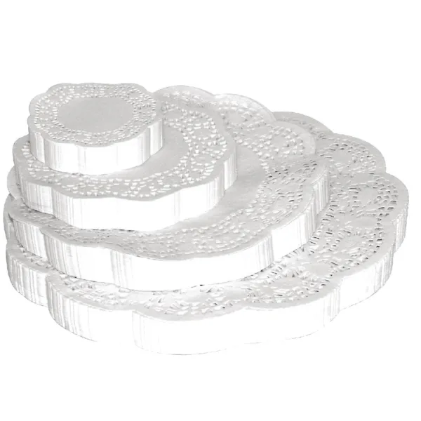 Fiesta Paper Doily Round 4in