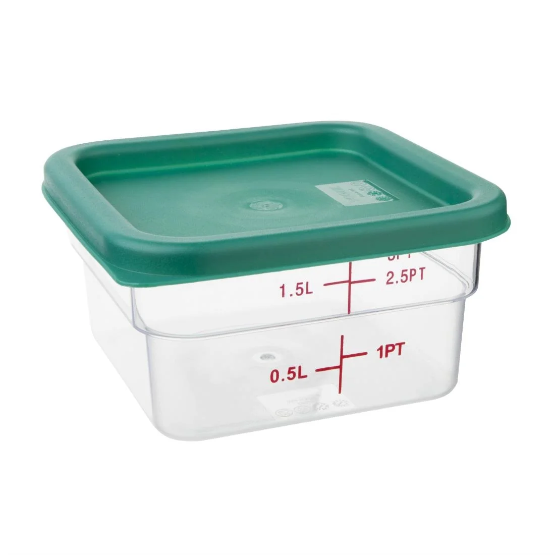 Vogue Square Lid Green Small - Image 2
