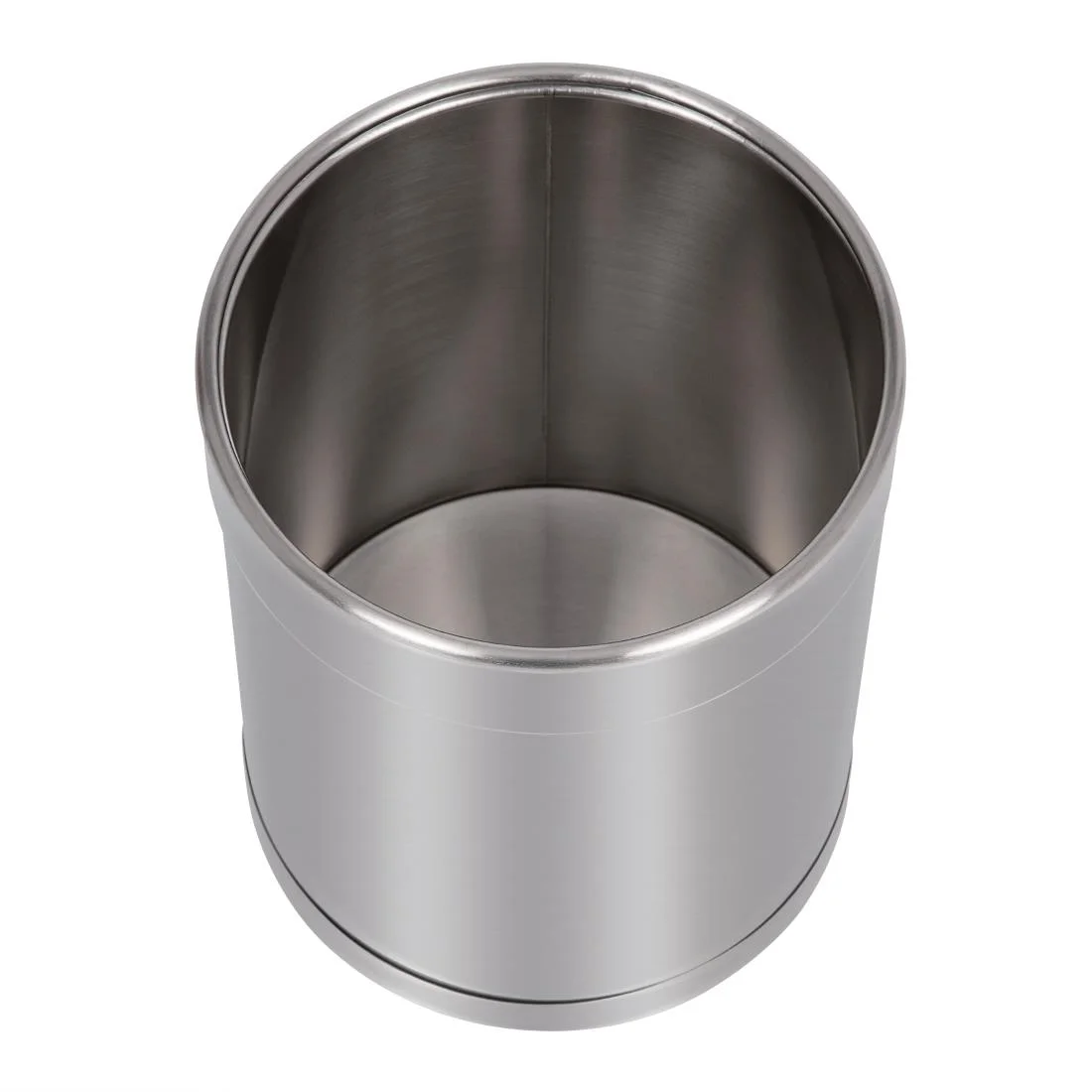 Bolero Stainless Steel Waste Paper Bin - Image 2