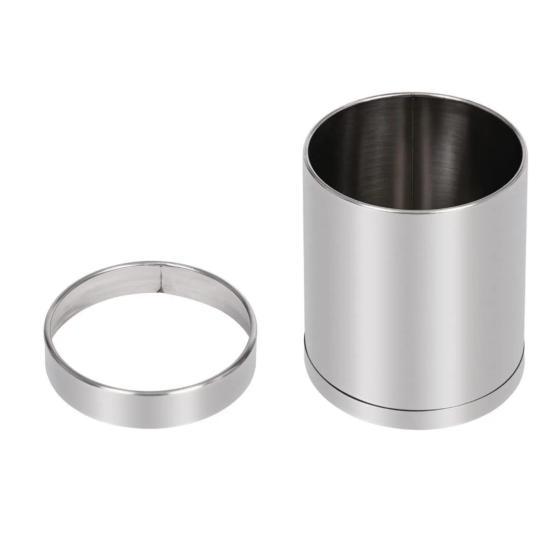 Bolero Stainless Steel Waste Paper Bin - Image 3
